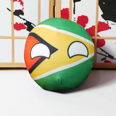 GANGKJDS 7.9inch 3.9inch Polish Ball, Country Ball, Guyana, Honduras, Morocco, Saudi Arabia, Tunisia, Country Ball, Country Ball, Multiple National Flag Decorations(Kenya,20cm)