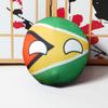 GANGKJDS 7.9inch 3.9inch Polish Ball, Country Ball, Guyana, Honduras, Morocco, Saudi Arabia, Tunisia, Country Ball, Country Ball, Multiple National Flag Decorations(Kenya,20cm) view 1