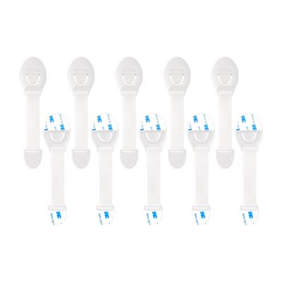 10 Pack Child Safety Ribbon Locks.