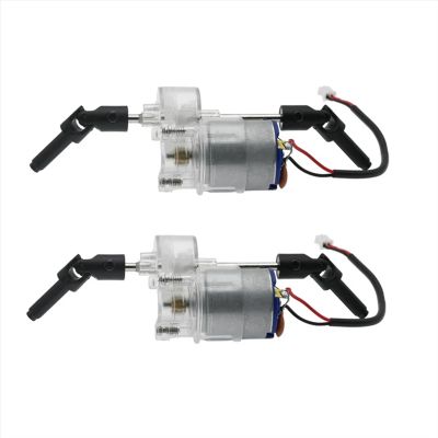 cvking RC Gearbox Compatible with MN D90 D91 MN98 MN99S MN45 2Pcs 260 Motor Gearbox Gear Box 1/12 RC Car Spare Parts Upgrade Accessories