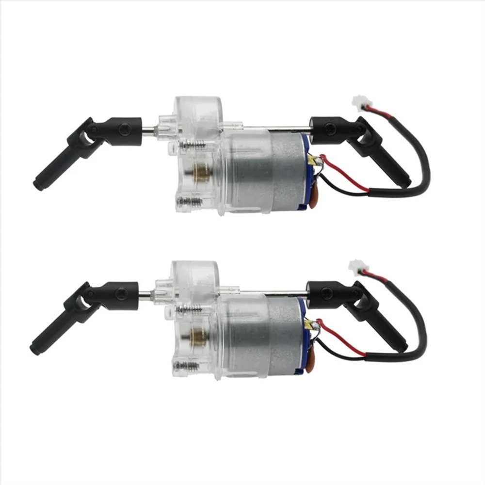 cvking RC Gearbox Compatible with MN D90 D91 MN98 MN99S MN45 2Pcs 260 Motor Gearbox Gear Box 1/12 RC Car Spare Parts Upgrade Accessories