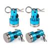 4pcs Metal Invisible Body Pillar Mount Magnetic Invisible Band R Clip Pins for 1/10 RC Crawler view 1