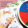 Alomejor Washable Finger Drawing Kit for Kids with Variety of Colors, Picture Book Family Time for DIY Crafts view 4