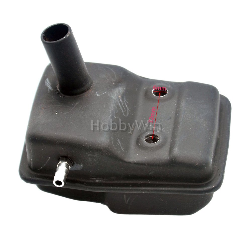 Malockos Exhaust Set for GP026 26CC RC Model Boat Gas Engine Power - (Color: 1P)