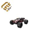 Malockos 2023 Hot-Metal SteeR1ng Assembly EA1009 For JLB Racing Cheetah 11101 21101 J3 Speed 1/10 RC Car Upgrade Parts - (Color: Yellow) view 2