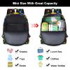 Accmor Toddler Backpack Leash, Cute Kids Backpack with Anti Lost Wrist Link, Mini Child Backpack Leash Baby Walking Harness for Travel, Small Dinosaur Backpack Tether for Boys Ages 1-3 view 3