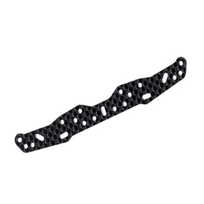 Krixis 10Pcs 1.5mm/2mm HG Carbon Fiber Reinforcing Plate Front/Rear Guide Roller Stay No LetteR1ng for Krixis Mini 4WD Car Model 95072 - (Color: 2013 front)