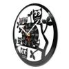 The Geeky Days Cute Owl Personalized Name Vinyl Record Wall Clock view 3