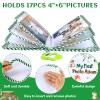 Baby's My First Family Album Soft Photo Cloth Book Green Leaves My First Book of Photos Baby Memory Album Gift Holds 4x6 Pictures for Babies Newborn Toddler & Kids Baby Shower view 3