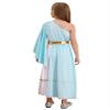 Riismen Ancient Greek Rome Toga for Girls Singer Shoulder Tulle Dress Ball Robe Halloween Role Play Dress Up Light Blue 8 Years view 3