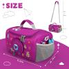Carrying Case Compatible with Little Tikes for Story Dream Machine Books Starter Set, Storage Carrier Bag for Little Tikes for Storytime Audio Play Real for Littles Character Collection (Purple) view 4