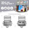 OUKNAK Carrying Case Compatible with Little Tikes Story Dream Machine Books Starter Set, Storage Carrier Bag for Storytime Audio Play Real for Littles Character Collection (Gray) view 3