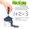 1000pcs Multicolor 4 in 1 Magnet Balls Desk Toys for Adults, Ferrite Crags Magnetic Putty Desk Fidget Toys for Office view 3