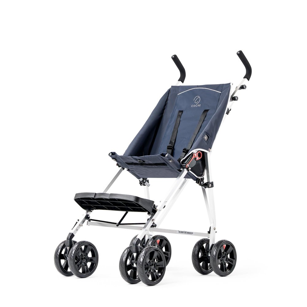 Coche XL Special Needs Stroller, Disability Stroller for Older Child, Larger Size Pushchair, Easy Folding System, Lightweight Aluminum Frame (Blue)