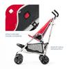 Coche XL Special Needs Stroller, Disability Stroller for Older Child, Larger Size Pushchair, Easy Folding System, Lightweight Aluminum Frame (Red) view 3