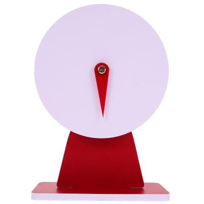 Amosfun Desktop Prize Turntable Rotatable Blank Spinner for Raffles Games Events Diameter with Base for Parties Family Gatherings