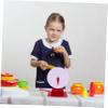 Amosfun Desktop Prize Turntable Rotatable Blank Spinner for Raffles Games Events Diameter with Base for Parties Family Gatherings view 3
