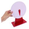 Amosfun Desktop Prize Turntable Rotatable Blank Spinner for Raffles Games Events Diameter with Base for Parties Family Gatherings view 4