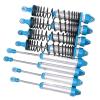 TYTOGE RC Shock Absorber Set Front and Rear Aluminum Alloy Shock Absorber Damper for UDR (Blue) view 3