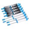 TYTOGE RC Shock Absorber Set Front and Rear Aluminum Alloy Shock Absorber Damper for UDR (Blue) view 4