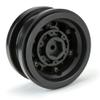 Pro-Line Racing Black Rhino Armory Gunmetal 2.9" Aluminum Dual Offset +5/+10 Wheels for Axial SCX6 PRO282600 view 3