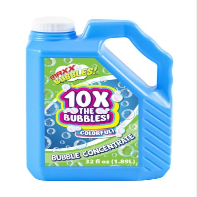 Bubble Solution Refills 32 OZ Concentrate Bubbles for Bubble Machine, Bubble Gun, Bubble Wands, Bubble Refill Solution, Bubble Machine Solution, Giant Bubble Solution, Non-Toxic & Dye Free