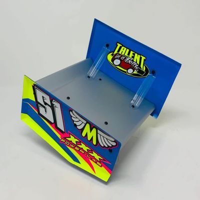 MCA435 McAllister 7x7 Sprint Top Wing for Placerville Sprint #435 (Custom Works