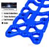 RcarmubWow RC Upper Chassis Upgrades Part for 1/10 Rustler 2WD/VXL,Bandit 2WD/VXL,Alloy Aluminium Upper Chassis Hops Up,Navy Blue view 4