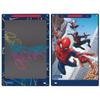 LEXiBOOK, Spider-Man, Magic Slate, Artistic and Creative Toy for Girls and Boys, Multicoloured Drawings, 11" Screen, Includes 1 Stylus and 6 Stencils, Blue, CRT10SP view 2