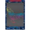 LEXiBOOK, Spider-Man, Magic Slate, Artistic and Creative Toy for Girls and Boys, Multicoloured Drawings, 11" Screen, Includes 1 Stylus and 6 Stencils, Blue, CRT10SP view 3