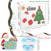 2025 New 12 Pack Mini Christmas Slime Set, Butter Cloud Jelly Crystal Slime, for Teen Girls for Kids, Christmas Toys Kit Xmas Classroom Rewards, Advent Calendar 2025 Kids view 2