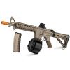 Electric Gel Toys New M4A1,Semi & Full Automatic Mode Splat-Blaster with FPS 280 and 100 Feet for Outdoor Team Game,Ages 14+,Sandy view 1