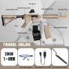 Electric Gel Toys New M4A1,Semi & Full Automatic Mode Splat-Blaster with FPS 280 and 100 Feet for Outdoor Team Game,Ages 14+,Sandy view 3