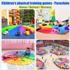ZMQJEQANBG Play Parachute Kids Outdoor Activities, School Sports Day Kits, Outdoor Teamwork Parachute Game(4m/13.1ft) view 4