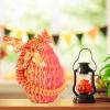 Mydhall 3D Printed Flying Dragon Egg with Articulated Dragon Inside  Toys&Gifts for Kids,Home Decor,Creative Ornaments,Birthday,Easter (Flame Red, Large) view 3