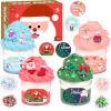 Christmas 4 Pack Butter Slime, Xmas Toys Kit, Classroom Party Favors for Kids 8-12, Party Favors for Classroom Birthday, Christmas Stocking Stuffers, Slime Advent Calendar 2025 view 1