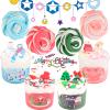 Christmas 4 Pack Butter Slime, Xmas Toys Kit, Classroom Party Favors for Kids 8-12, Party Favors for Classroom Birthday, Christmas Stocking Stuffers, Slime Advent Calendar 2025 view 3