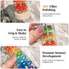 WODI Wooden Baby Rattle Rainstick Rainmaker Montessori Musical Toy for Infants Toddlers Newborns 0-3-6-9-12 Months Sensory Development view 2