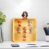 Alipis Display Case Wall Mount Small Display Cabinet Figure Display Shelf Adhesive Figure Collection Case Display Rack view 3