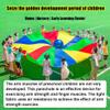 ZMQJEQANBG Play Parachute Parent-Child Interactive Game, Balance & Coordination Play Parachute, Resistant Play Parachute for 3-6 Years Old(4m/13.1ft) view 3