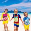 Mesh Beach Bag for Sand Toys 10Pcs Colorful Beach Bag for Kids Collecting Seashell Bag with Adjustable Carrying Straps, Beach Accessories view 4