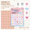 HMJKL Unicorn Bingo Game, Magical Unicorn Bingo Cards Set, Rainbow Birthday Party Bingo Supplies for Adults, Family Friends Activities Favors Decorations for 24 Player, 01 view 2