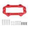 Aluminum Alloy Steering Servo Mount Set, Steering Servo Mount for Arrma Kraton RC Cars (Red view 1