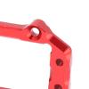 Aluminum Alloy Steering Servo Mount Set, Steering Servo Mount for Arrma Kraton RC Cars (Red view 3