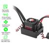 HXBER Surpass Hobby 120A Brushless ESC Waterproof Electric Speed Controller for 1/8 1/10 RC Truck Off-Road Car view 2