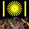 NUDALA Glow Foam Wand, 36 Pcs Giant Yellow LED Light Up Sticks Flashing Glowing Baton Wands Party Supplies for Easter, Wedding, Raves,Concert,Birthday,Christmas, Halloween view 1