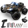 DEERC 1:14 Crawler RC Car, 48Kph High Speed RC Truck with LED Headlight for Boys Aldult, Offroad 4x4 2.4Ghz Remote Control Car, Monster Truck Toy, 2 Batteries, 40 Mins Running Time view 1