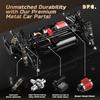 DEERC 1:14 Crawler RC Car, 48Kph High Speed RC Truck with LED Headlight for Boys Aldult, Offroad 4x4 2.4Ghz Remote Control Car, Monster Truck Toy, 2 Batteries, 40 Mins Running Time view 4