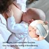 yanyoyo Natural Glass Baby Bottle for Breastfeeding Babies, 3oz Newborn Anti-Colic Baby Bottle with Slow Flow Nipples (SS), Clear, Wide Neck, 2 Pack, 0 Months+ view 2
