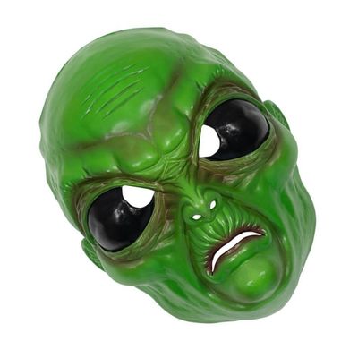 Alipis Full Head Alien Mask Face Mask Alien Alien Head Mask Halloween Costume Scary Mask Carnival Cosplay Mask Headgear for Festival Halloween Dressing up Costume Masquerade Party